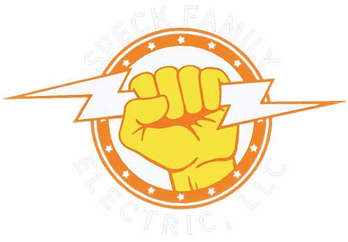 Speck Family Electric Retina Logo
