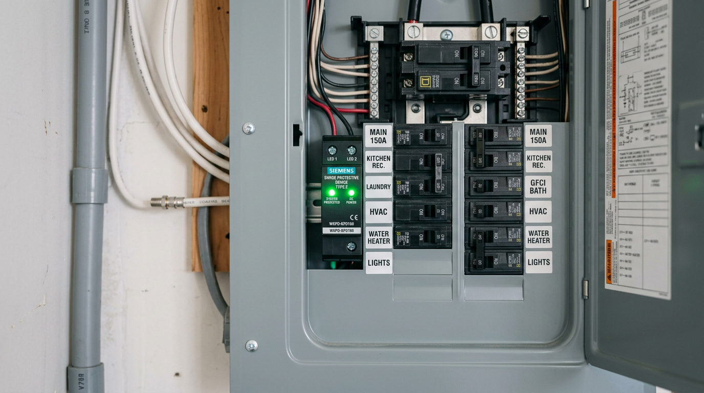 Whole-House Surge Protection: What It Protects 2 Whole-House Surge Protection